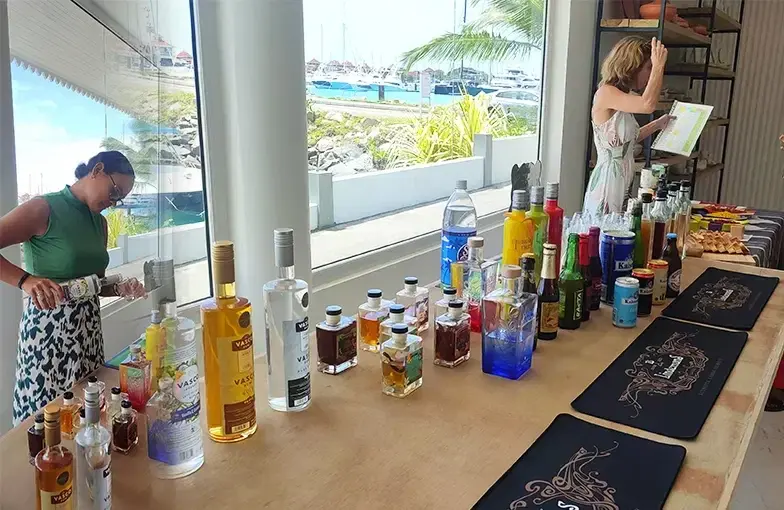 Vasco Rum tasting at SGC Greenline