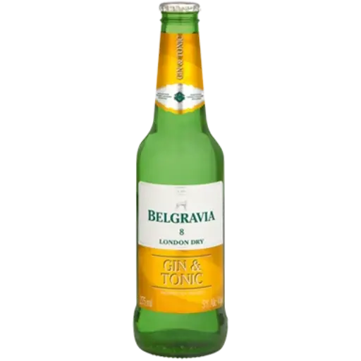 Belgravia Gin & Tonic - Glass Bottle 6 Pack