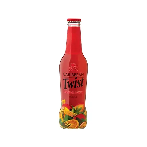 Caribbean Twist Tropical Punch - Glass Bottle 6 Pack