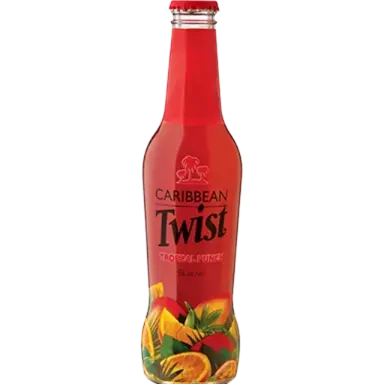 Caribbean Twist Tropical Punch - Glass Bottle 6 Pack