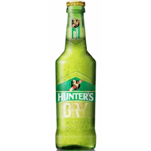Hunter's Dry 330ml - Glass Bottle 6 Pack