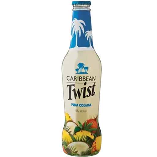Caribbean Twist Pina Colada - Glass Bottle 6 Pack