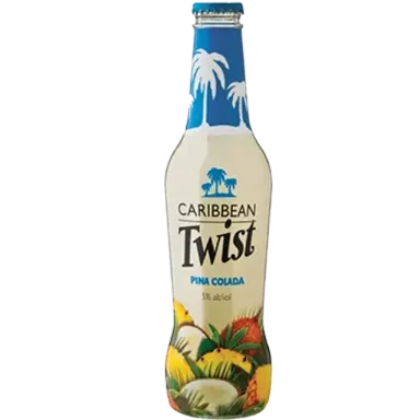 Caribbean Twist Pina Colada - Glass Bottle 6 Pack