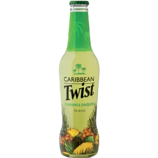 Caribbean Twist Pineapple Daiquiri - Glass Bottle 6 Pack