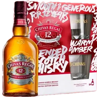 Chivas Regal Whisky 12 Y.O 750ml -Gift Pack